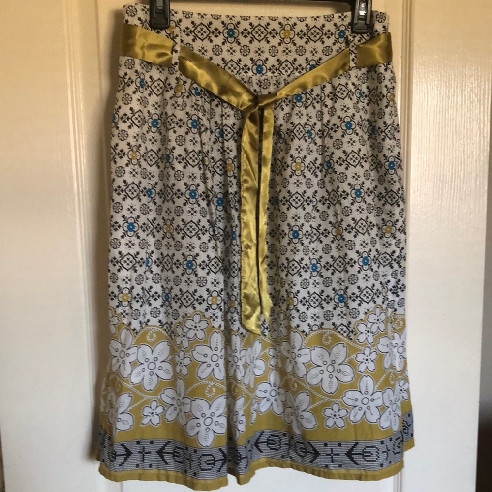 Mint Green Cotton Skirt